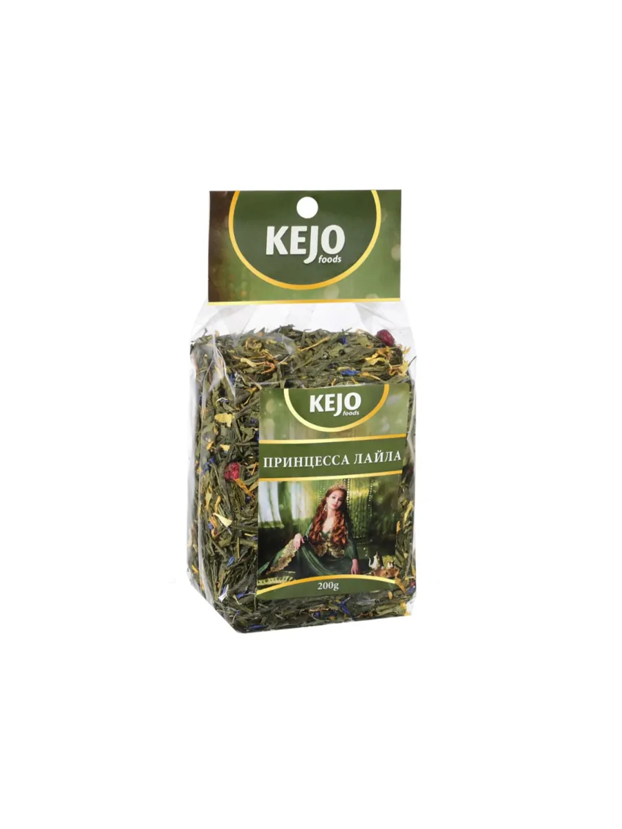 Чай Kejo Foods зеленый Принцеса Лайла м/у 200 г