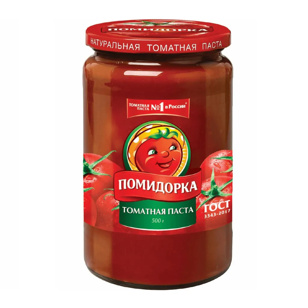 Томатная паста Помидорка ст/б 500г