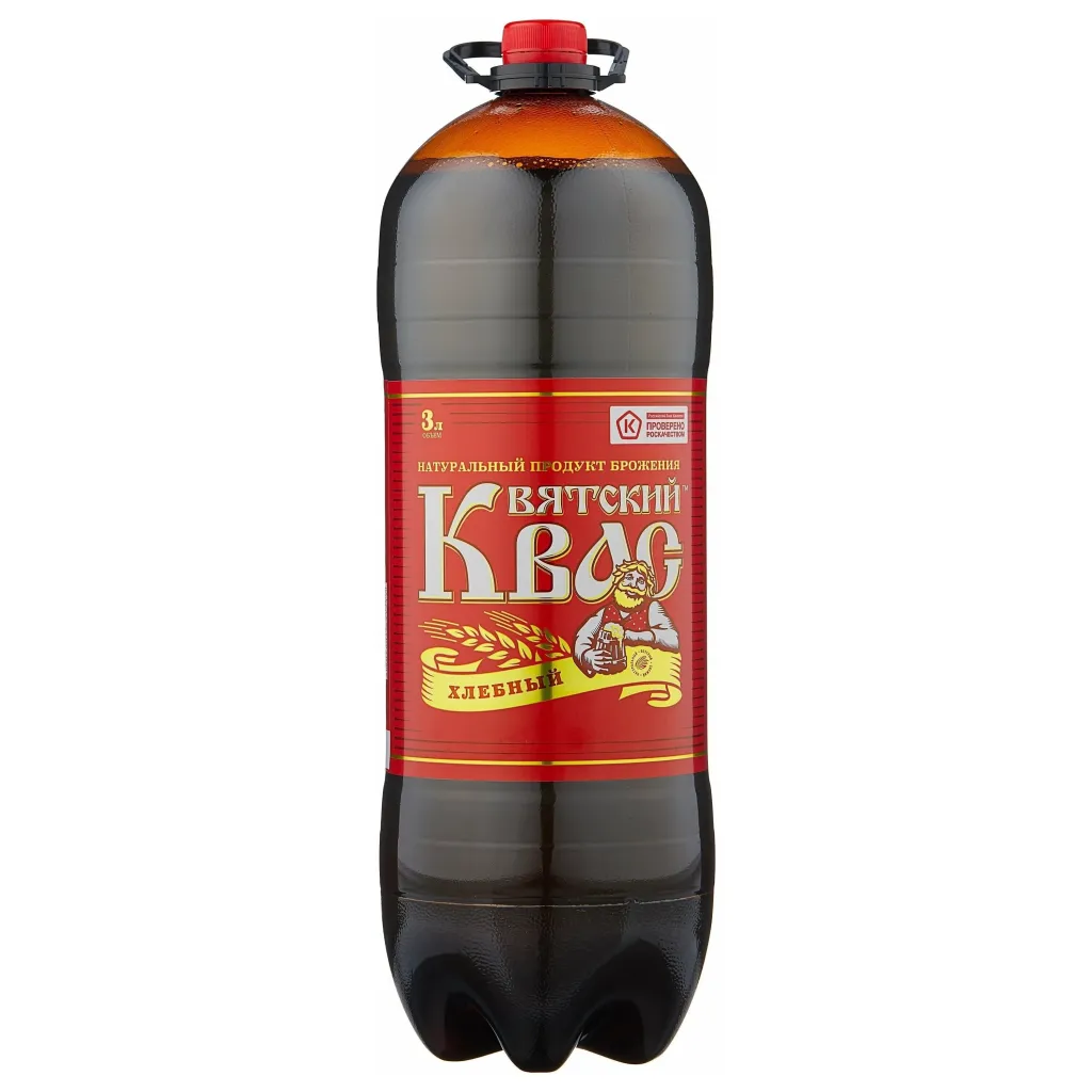 Квас Вятский хлебный 3л