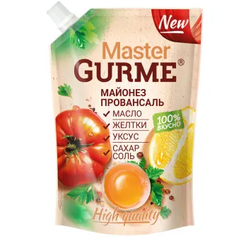 Майонез Master Gurme провансаль д/п 700г 50.5%