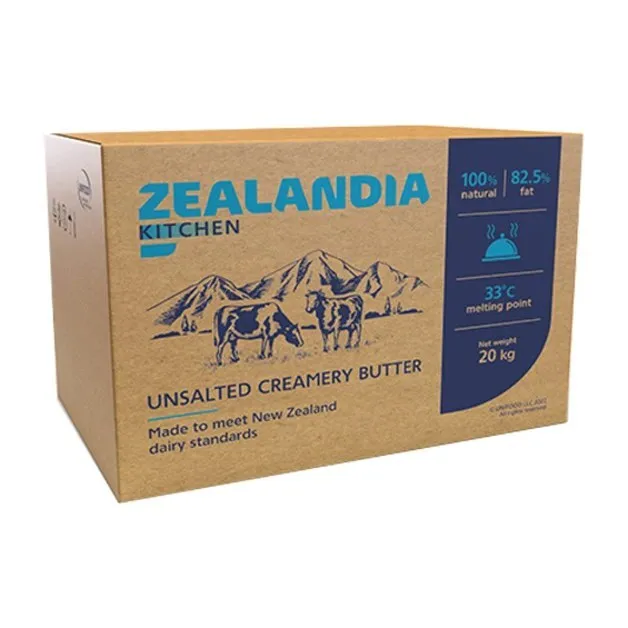 Масло сливочное Zealandia 83% Китчен 500г