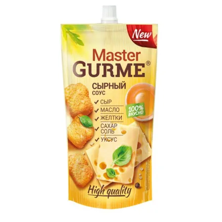 Соус Master Gurme Сырный 35% 200г