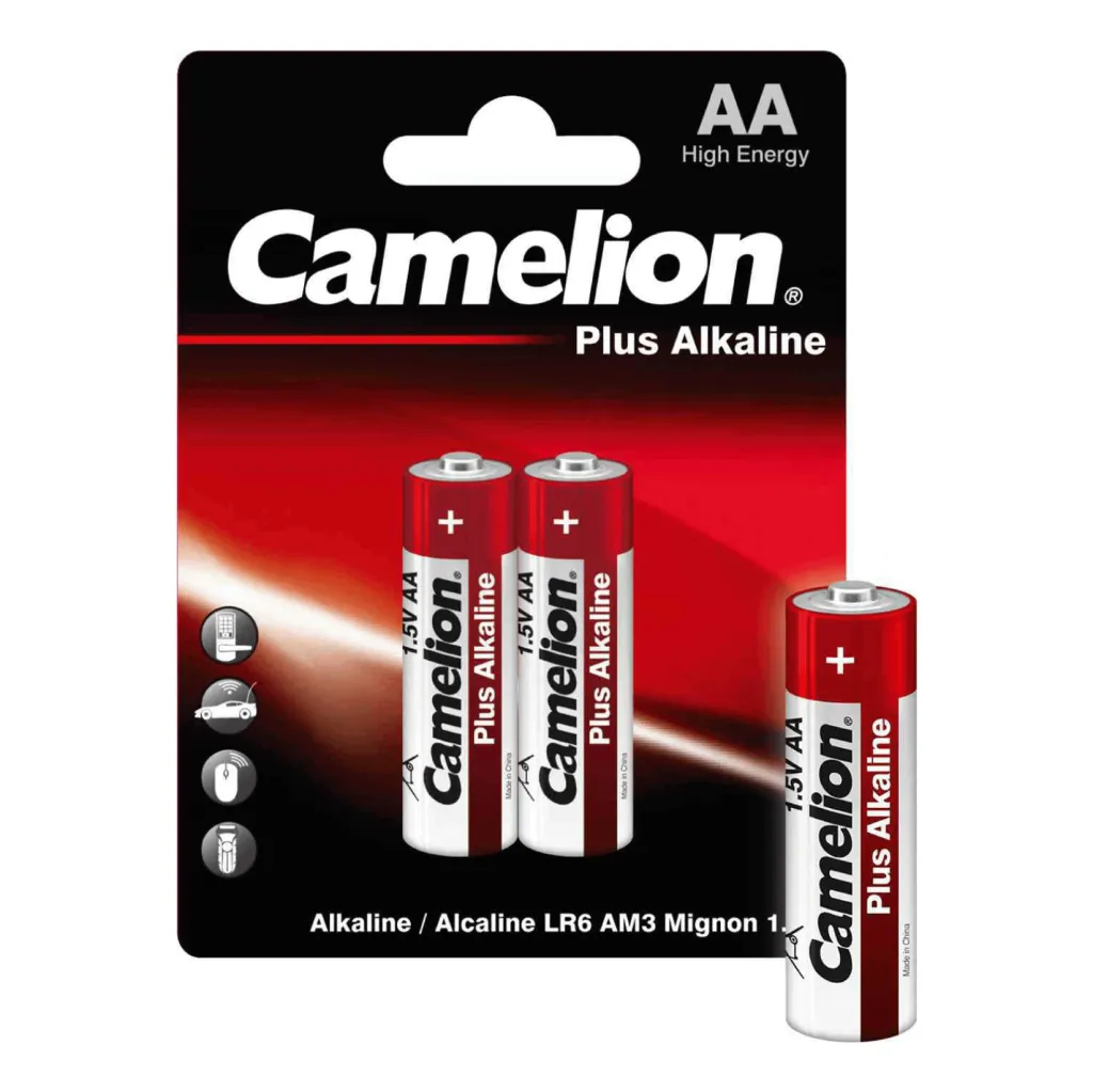 Батарейки Camelion АА LR06 Plus Alkaline 2шт BP-2 24