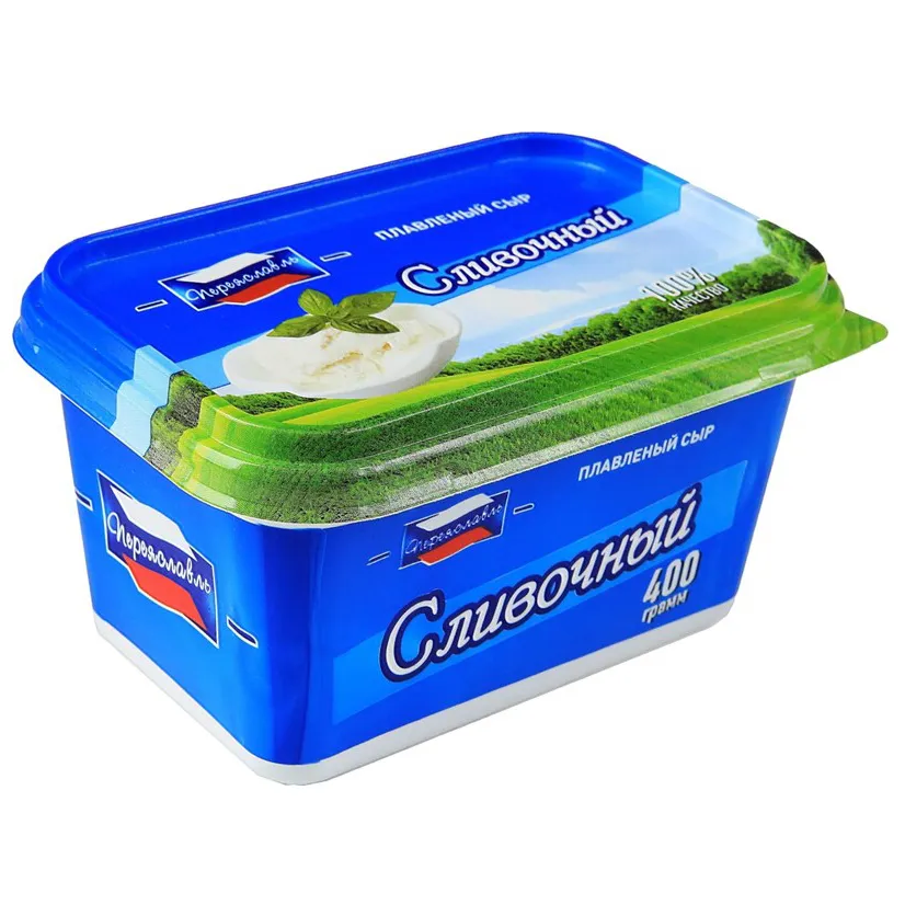 Сыр плавленый Переяславль Янтарный ваночка 400г