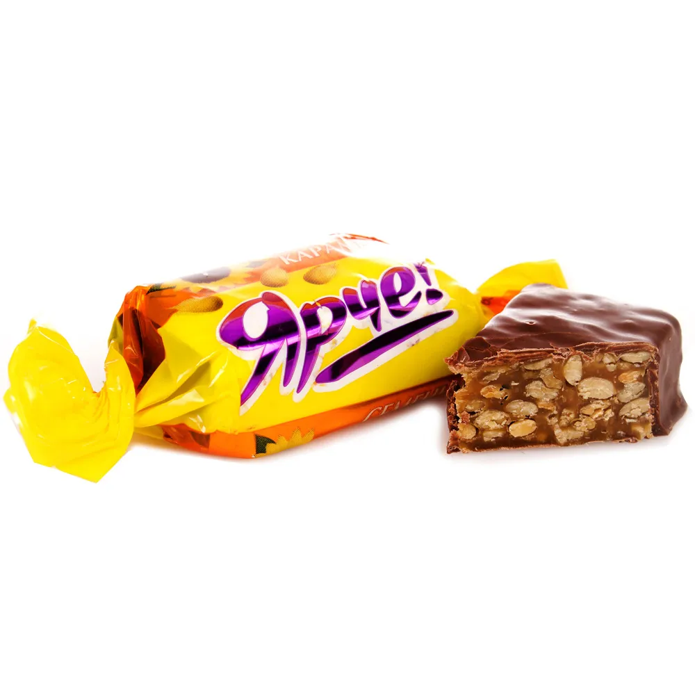 Конфеты Ярче семечки в мягкой карамели