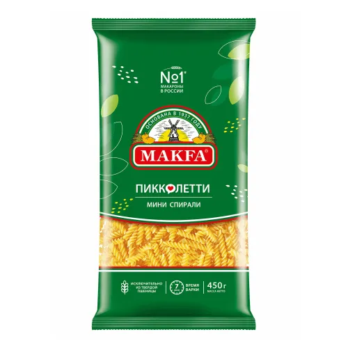 Макароны Макфа Мини Пикколлети спирали 450г