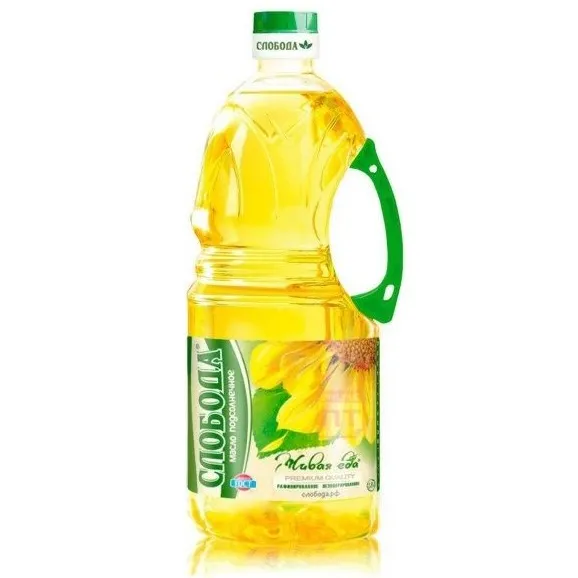 Масло подсолнечное Слобода рафин 1,8л