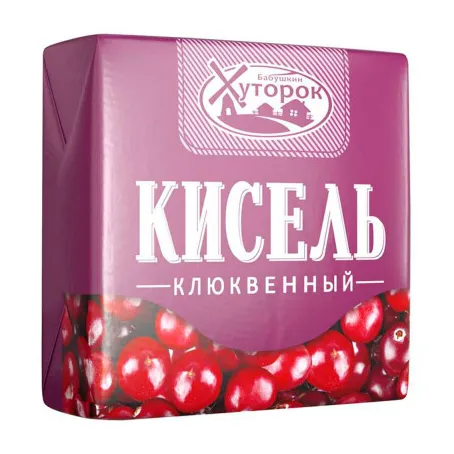 Кисель Бабушкин Хуторок клюква брикет 180 г