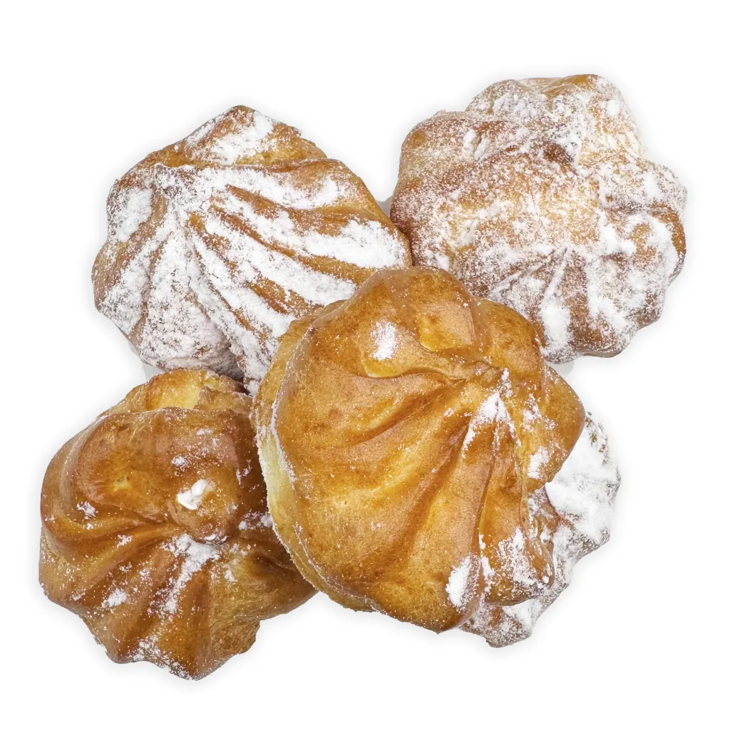 Профитроли с кремом