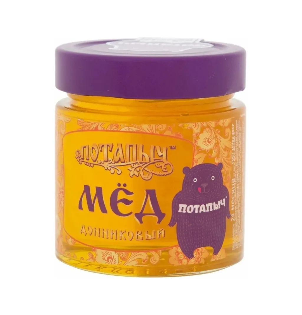 Мед ПотапычЪ Донниковый ст/б 250 г