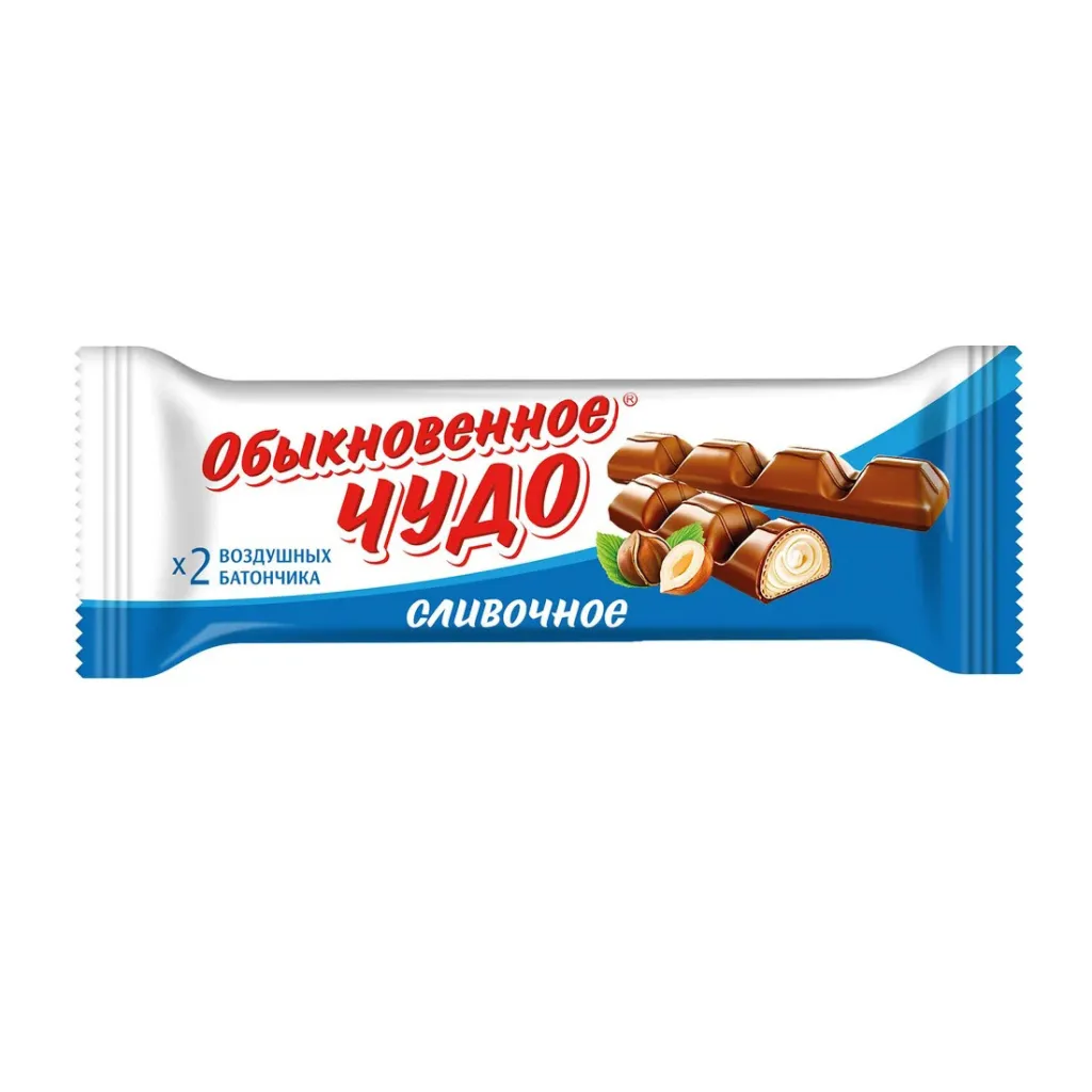 Конфета Обыкновенное Чудо сливочное 55г