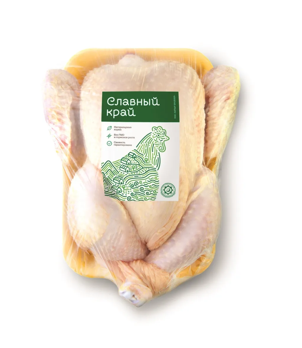 Тушка цыпленка Батыр-бройлер в лотке