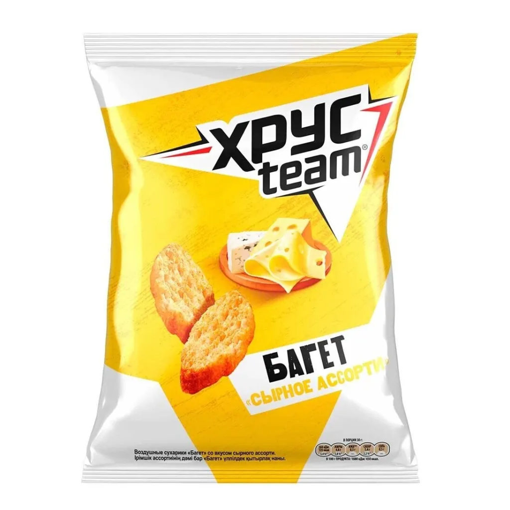 Сухарики Хрустим багет Сыр 60 г