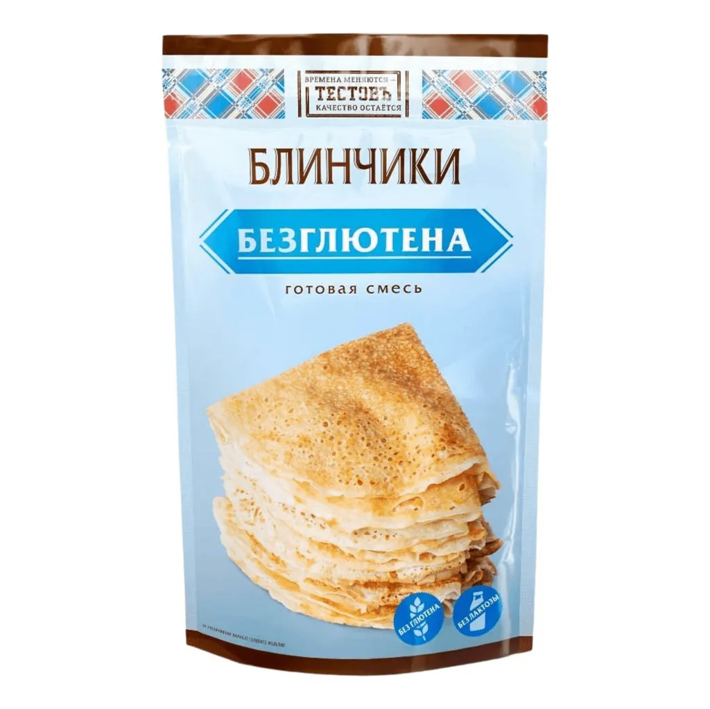 Блинчики Тестовъ безглютен Сухие смеси 250г