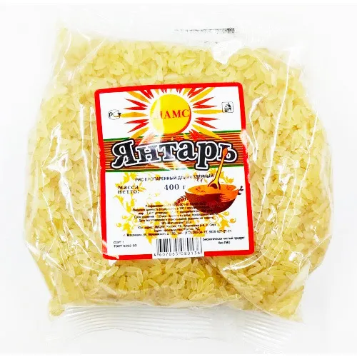 Рис Шамс Янтарный 400г