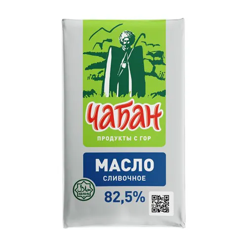 Масло сливочное Чабан Халяль 82.5% 330г