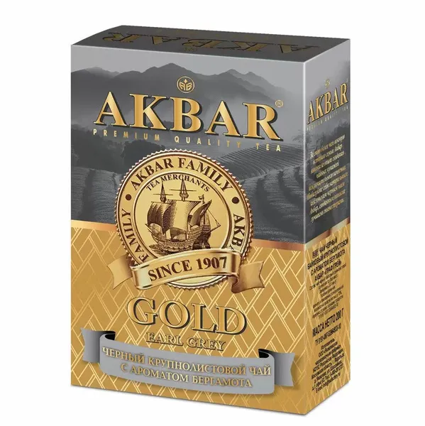 Чай AKBAR черный  200 г