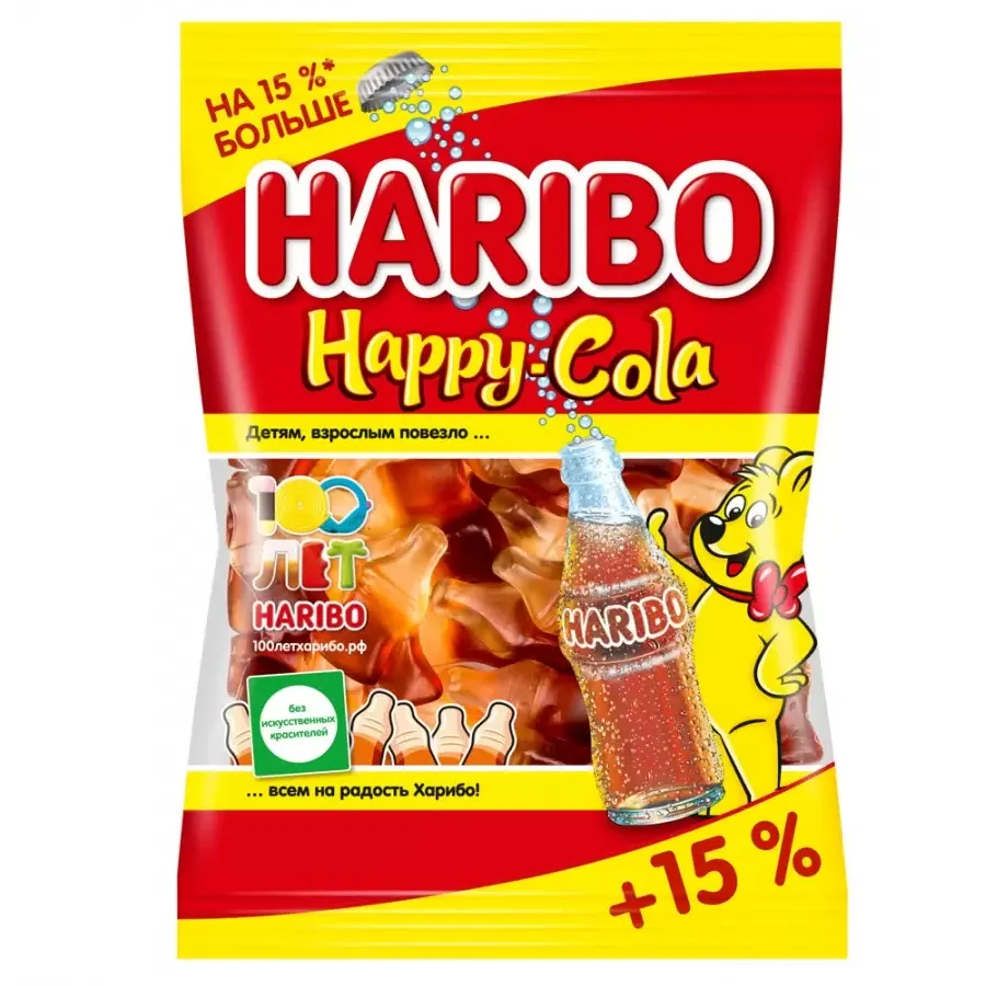 Мармелад  Haribo Веселая Кола 80г