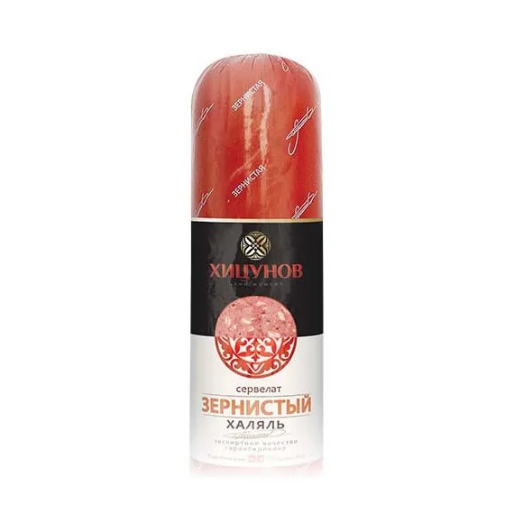 Сервелат Зернистый Хицунов Халяль