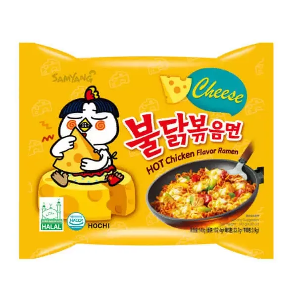 Лапша Samyang со вкусом Курицы и сыра 140г