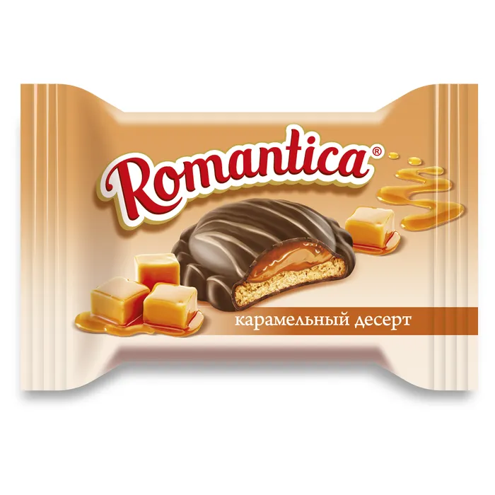 Конфеты Романтика Карамельный десерт Славянка