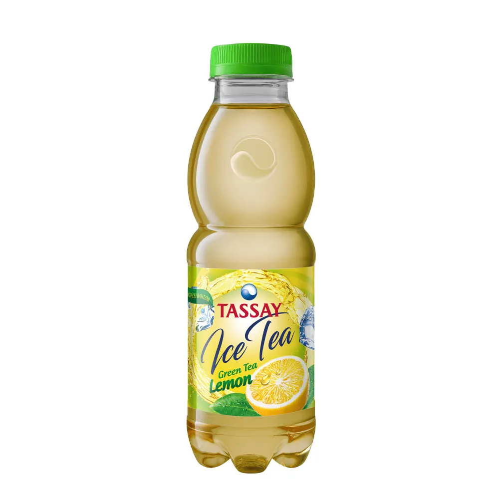 Чай холодный Тассай Зеленый с лимоном 0,5л