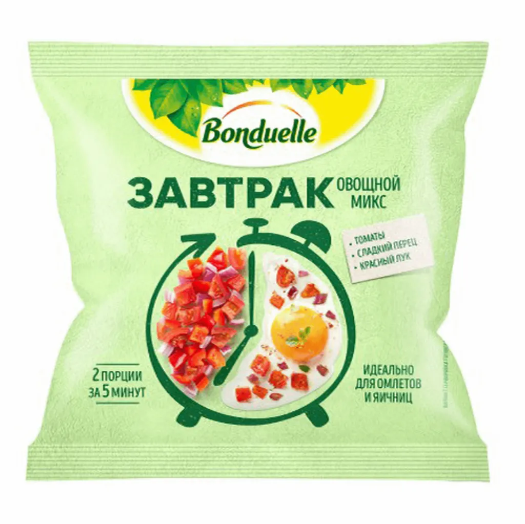 Овощной микс с томатами зам Bonduelle 200г