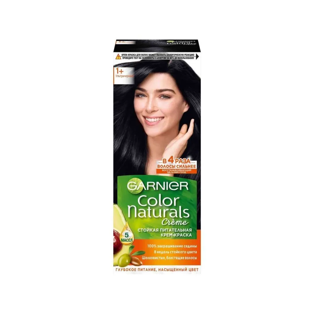 Краска Garnier Color Naturals 1+ ультра черный