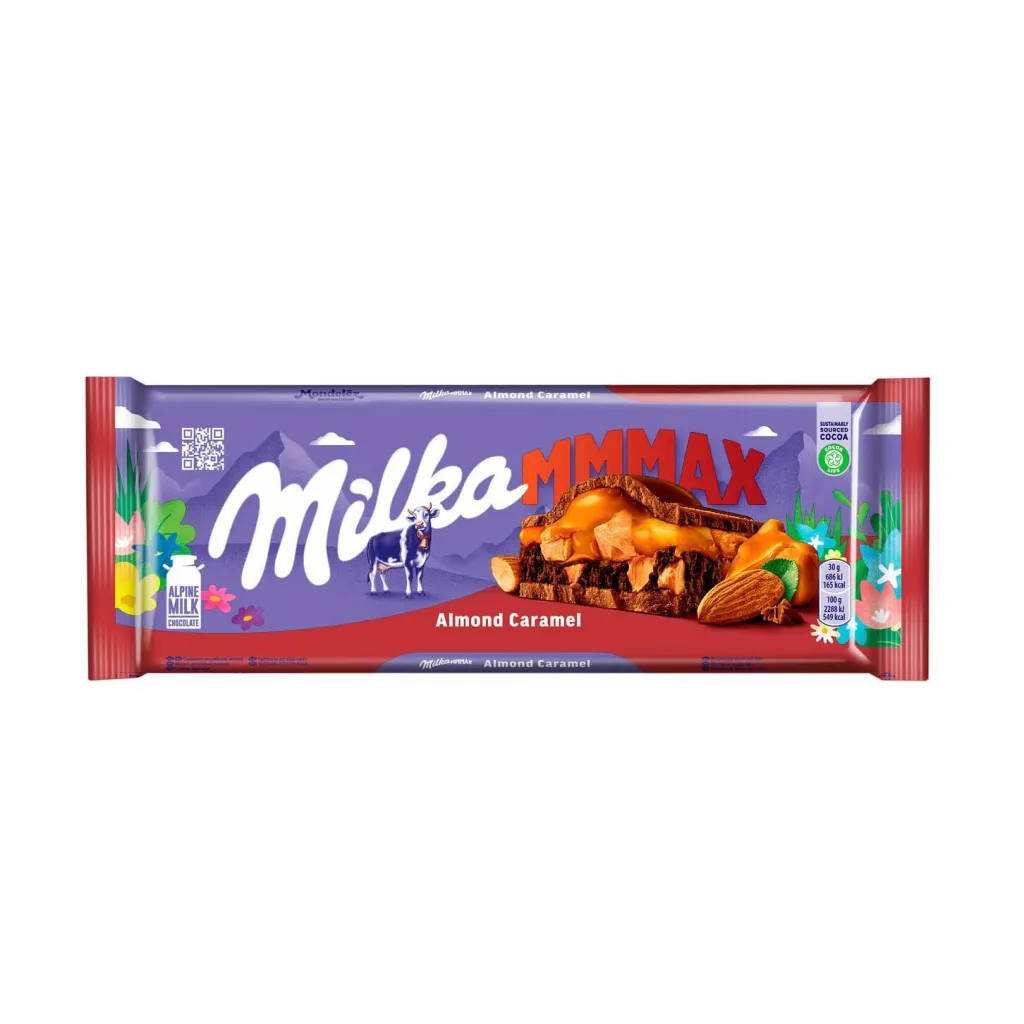Шоколад Милка Миндаль Карамель 300г