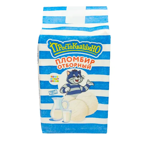 Мороженое Простоквашино Пломбир 500г