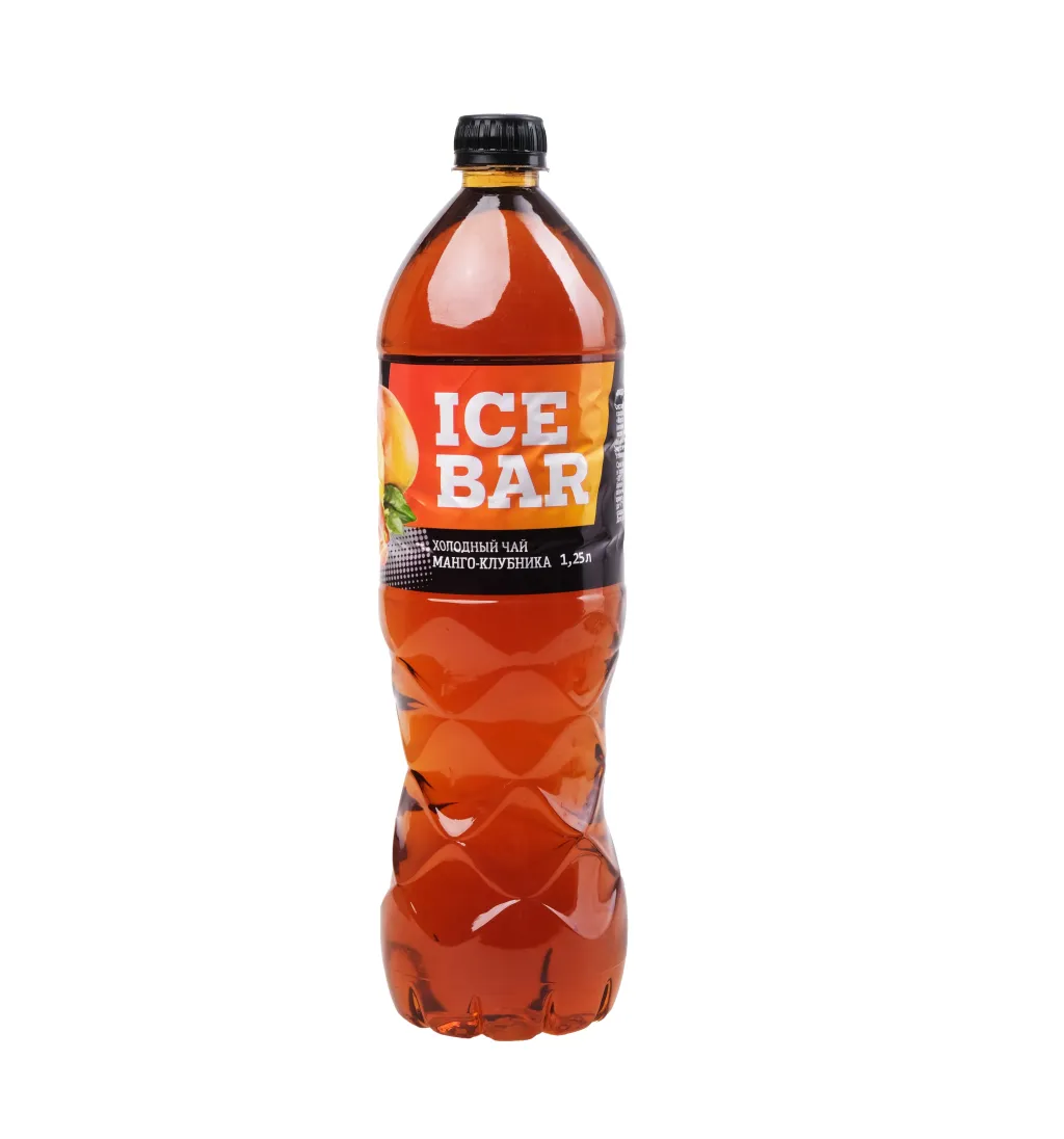 Чай холодный ICE BAR Манго Клубника 1,25л