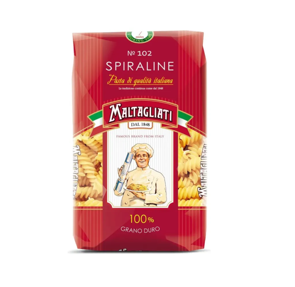 Макароны Maltagliati №102 лигурийская спираль 450 г