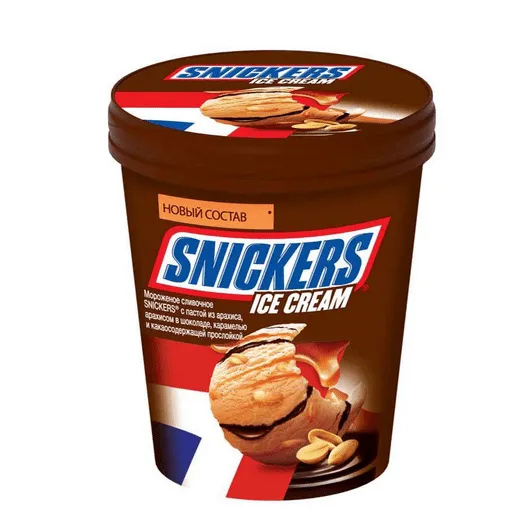 Мороженое SNICKERS ведро 350г