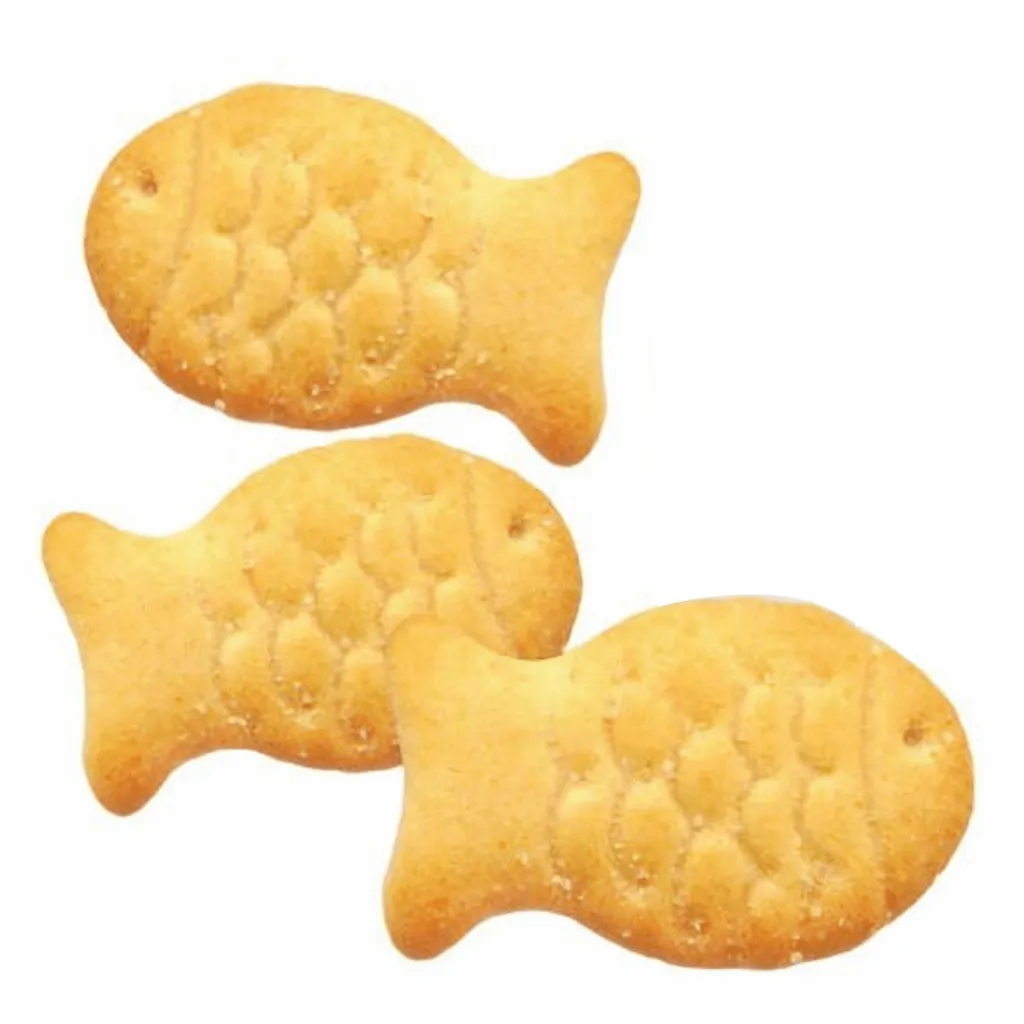 Крекер Стайка рыбок с солью КИО/Дымка