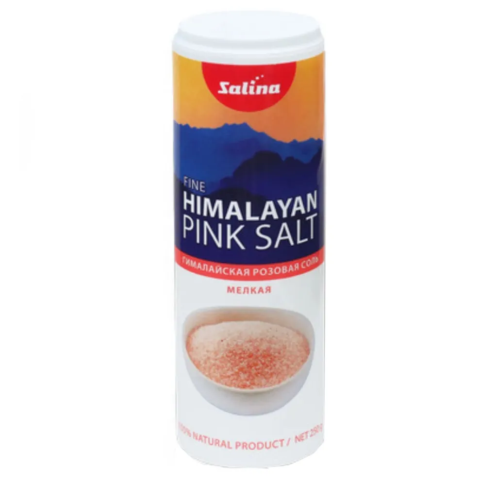 Соль Salina Гималайская розовая туба 250г