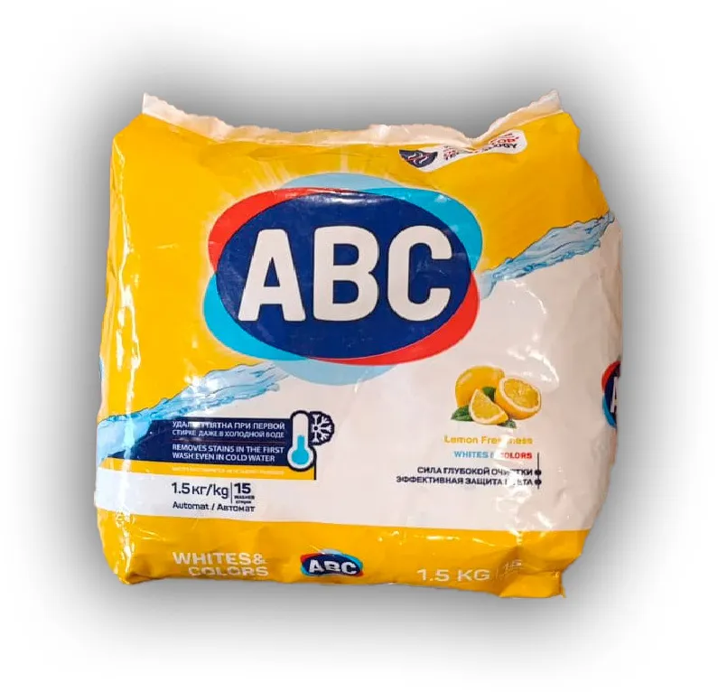 Порошок ABC авт  Лимон 1.5 кг
