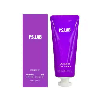 Крем для ног смягчающий с мочевиной и экстрактом лаванды PS.LAB LAVENDER 100 мл
