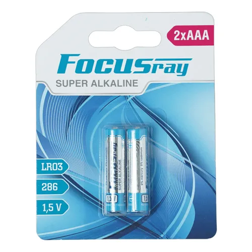 Батарейка FOCUSray Super Alkaline LR03 BL2