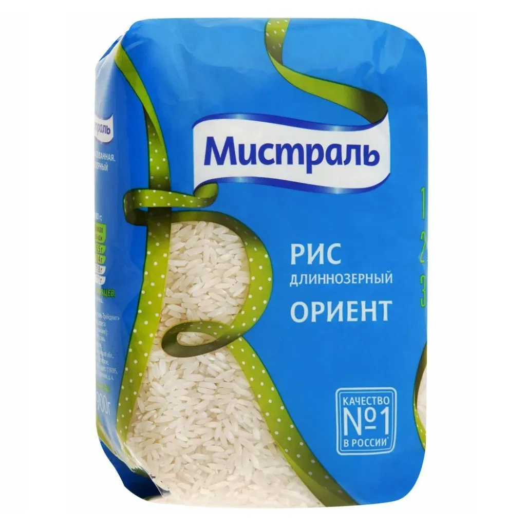 Рис Мистраль Ориент длиннозерный 900г