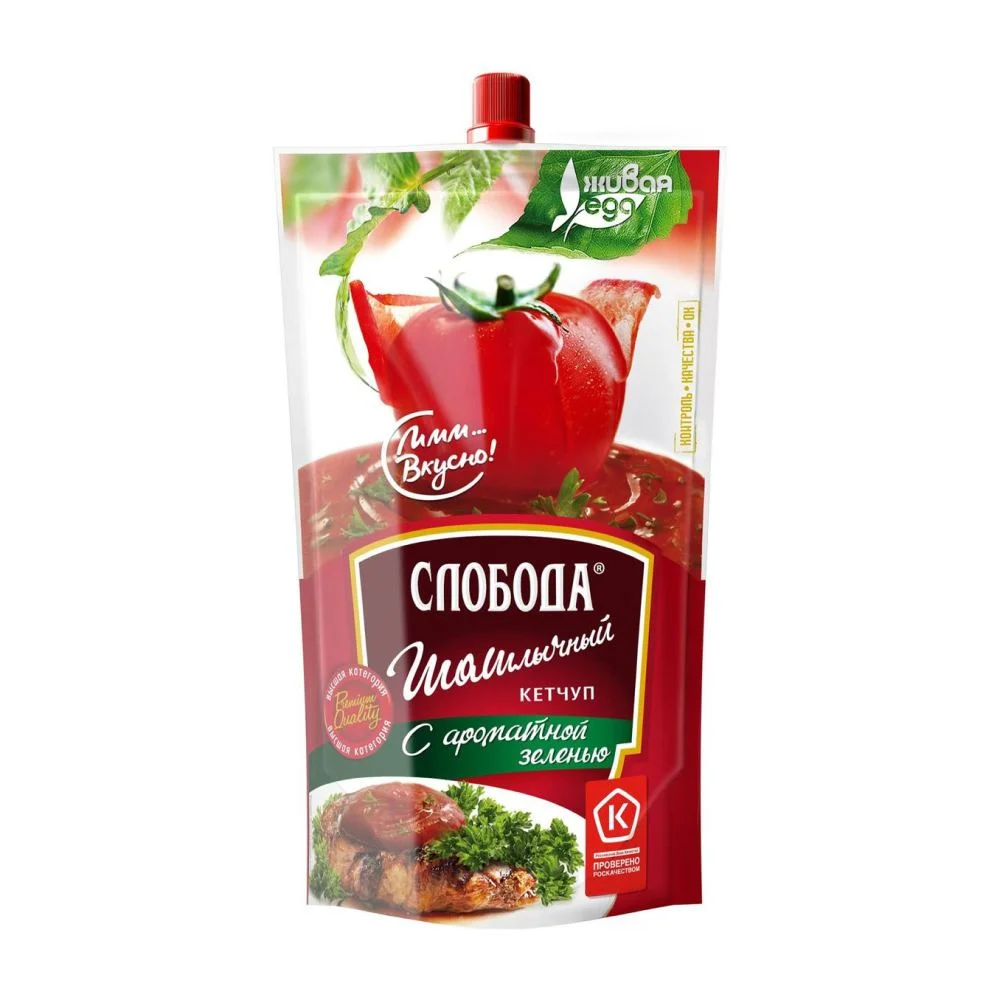 Кетчуп Слобода д/п  Шашлычный 320 г