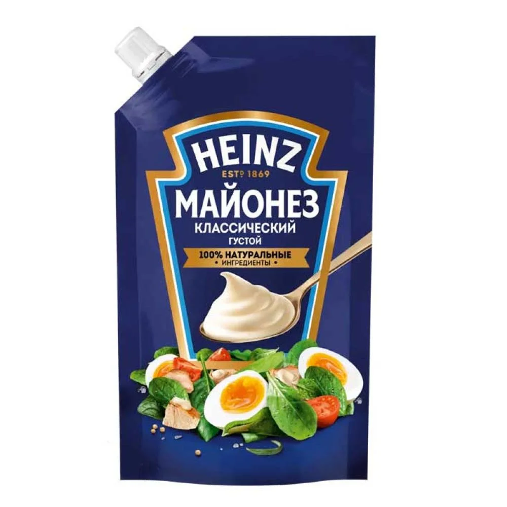 Майонез Heinz Классический 67% д/пак 300г