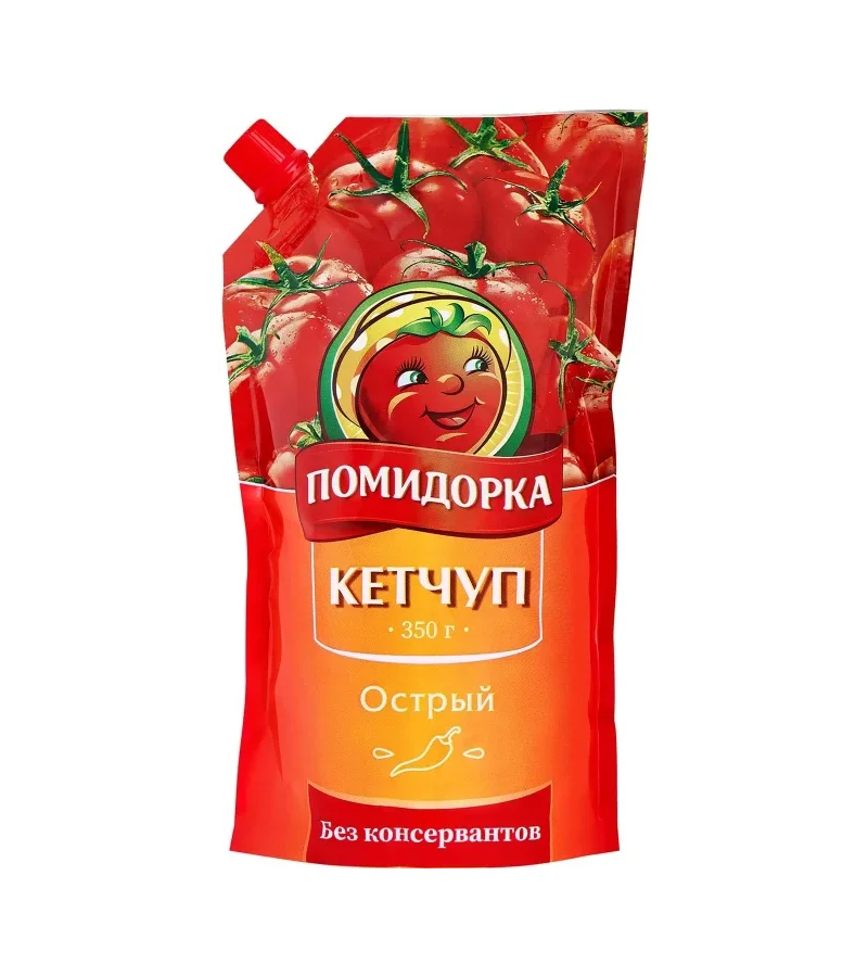 Кетчуп Помидорка Острый 350г