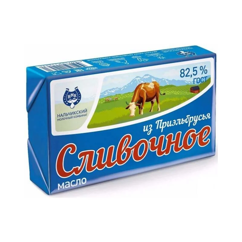 Масло сливочное 82.5% Из Приэльбрусья 180г