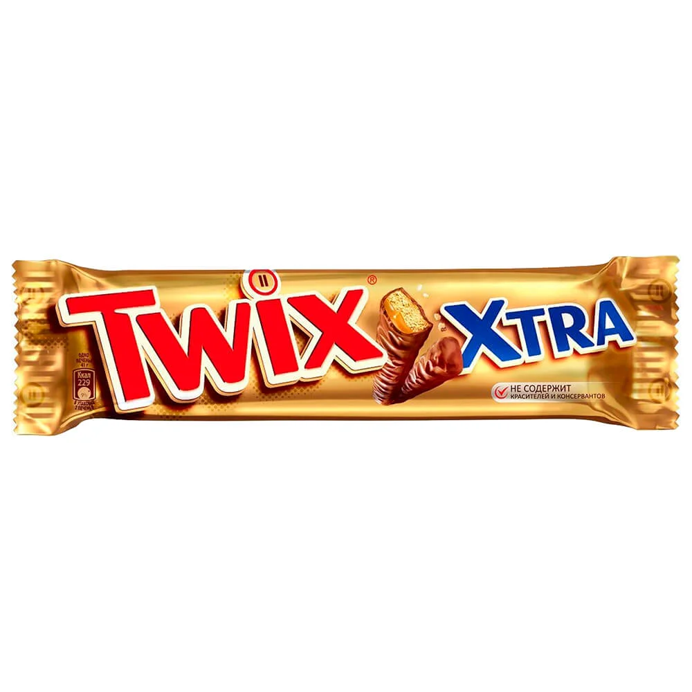 Батончик Twix экстра 82г