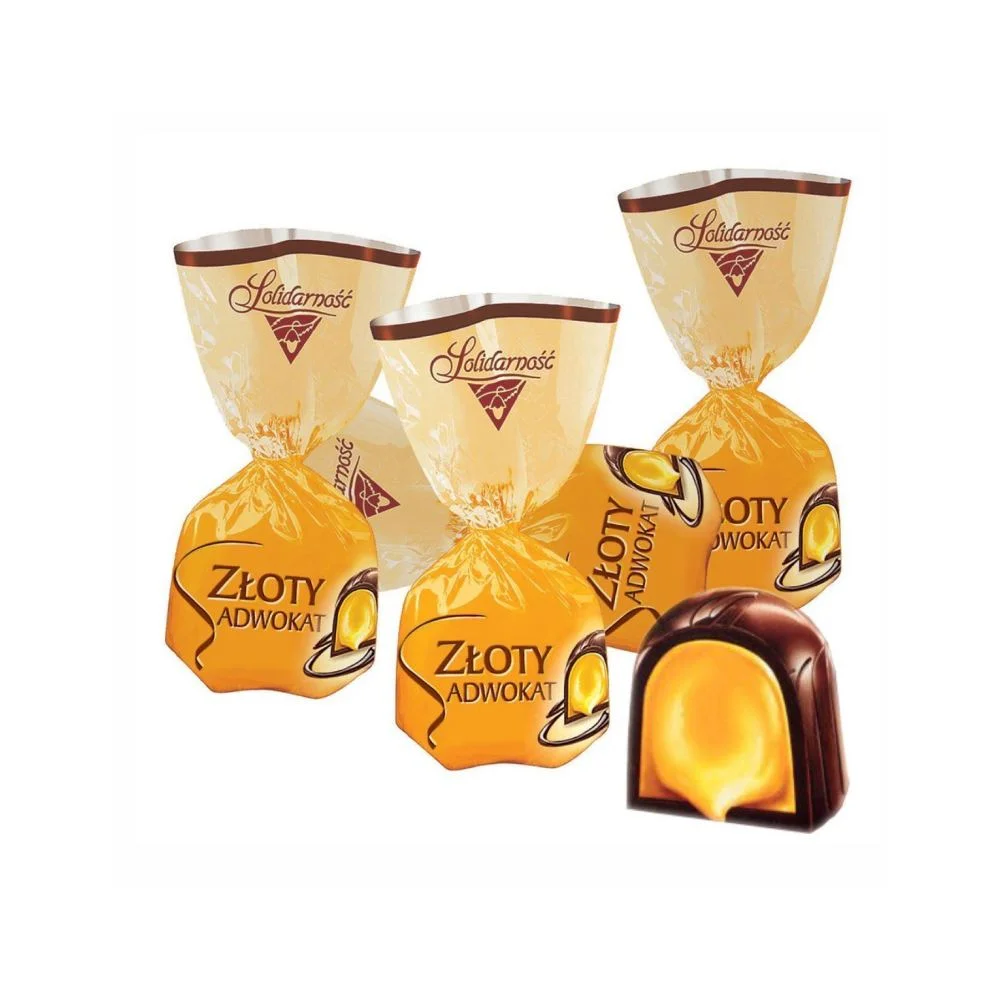 Конфеты шокол Золотая серия Солидарность