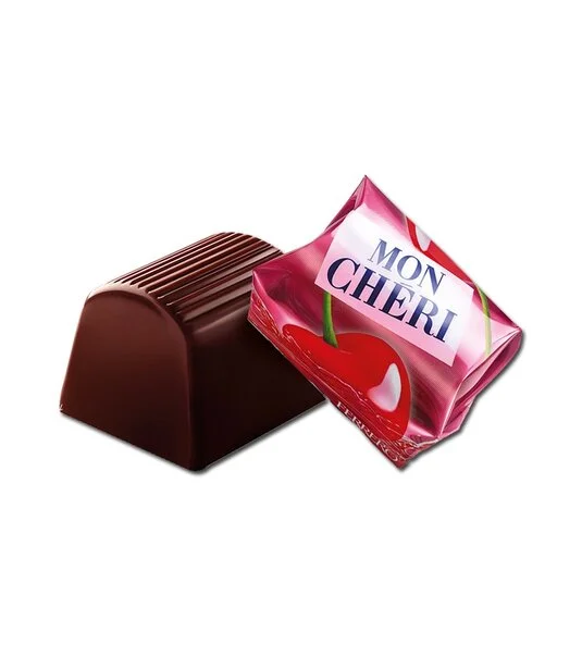Конфеты Мон Шери ассорти темный шоколад Lux Candy