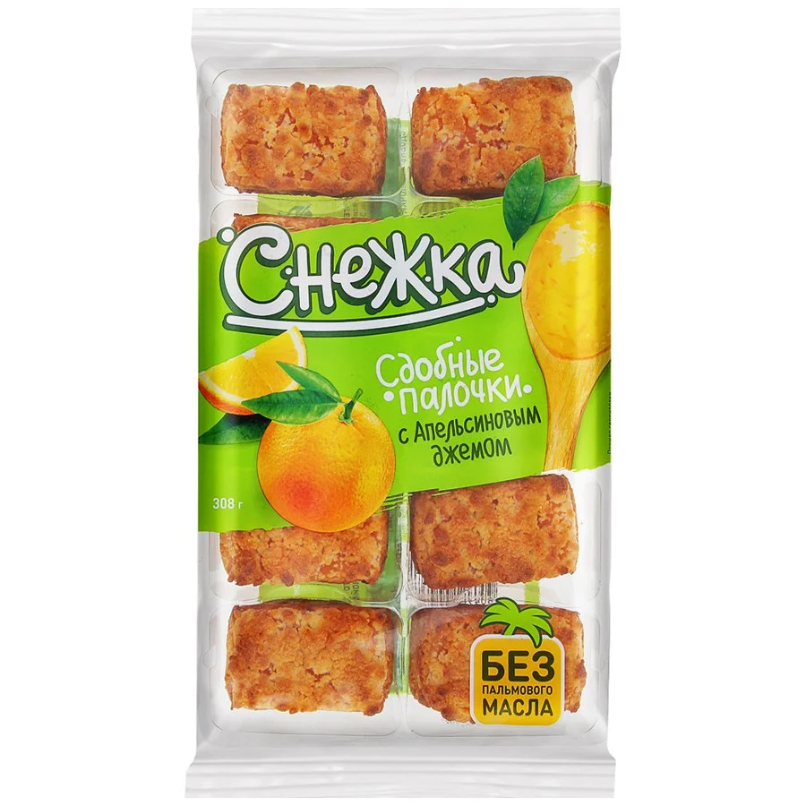 Печенье Дарлетто Фруктовое с апельсином 308 г