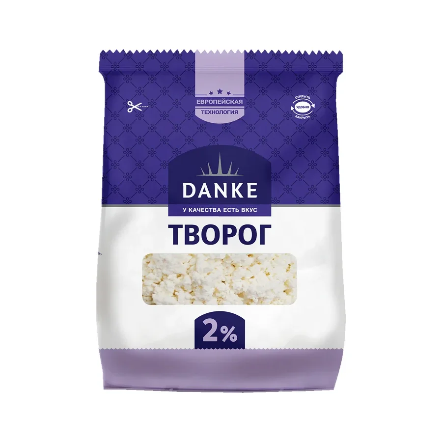 Творог Danke 2% 350г