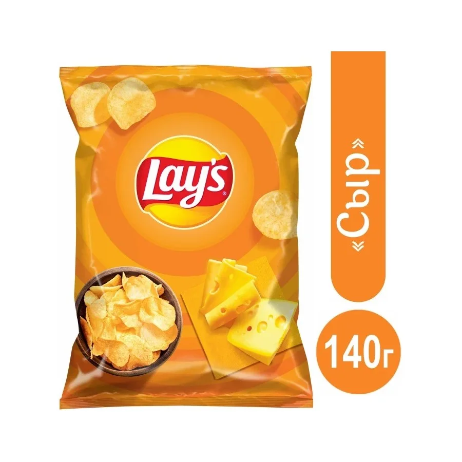 Чипсы Лейс Сыр 140 г