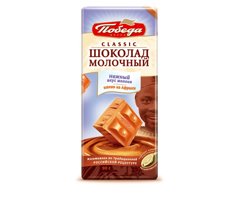 Шоколад Победа Молочный